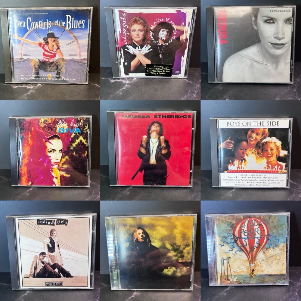 Lot Of 16 CDs All Female Artists Rock Alternative All Girl Bands